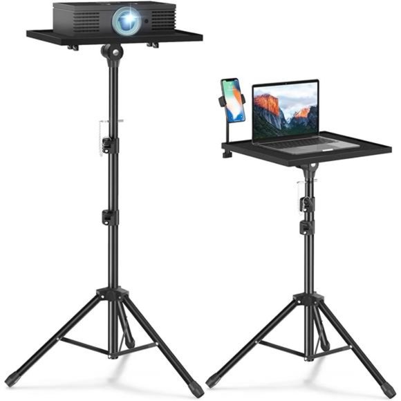 Projector Stand Tripod,Laptop Tripod ProjectorStand Adjustable Height 22to47Inch - Picture 1 of 6